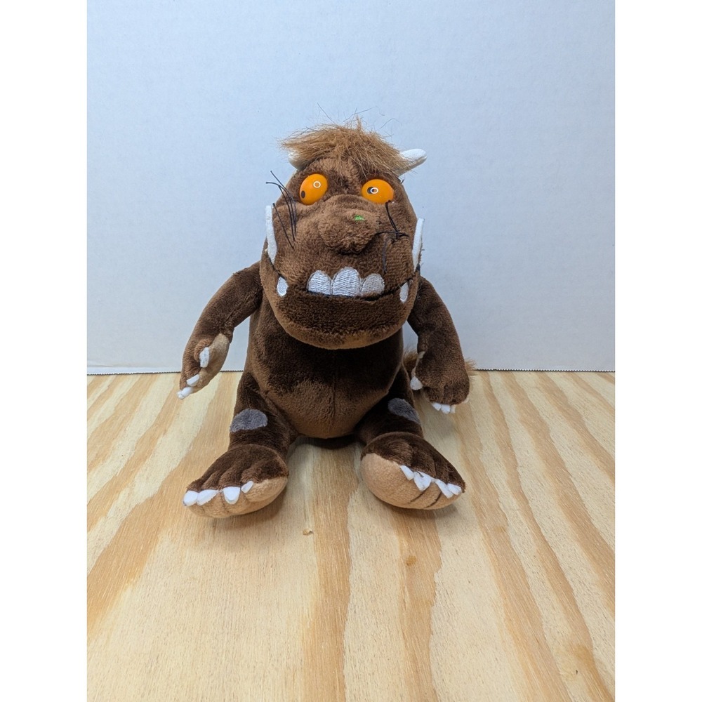 The Gruffalo Plush Stuffed‎ Animal 10" Brown Monster Toy Orange Eyes EUC